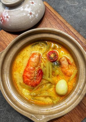 Foto resep Lodeh Labu Siam Udang