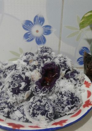 Foto resep Klepon ubi ungu