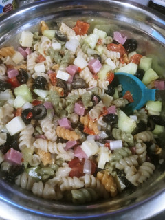 A picture of Italian Pasta Salad.