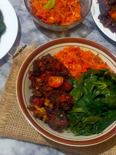 Foto resep Rice bowl nasi Padang