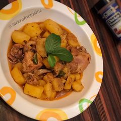 A picture of Irish potato porridge.