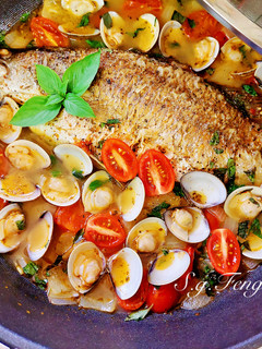 義式水煮魚(一鍋到底) 的食譜成品照片
