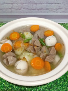 Foto resep Sup Bakso Sederhana