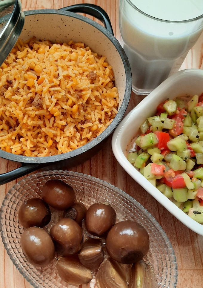 عکسی از دستور لپه پلو