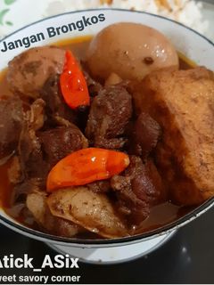 Foto resep Brongkos khas Jogja