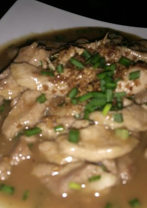 รูปของ หมูผัดน้ำมันหอย