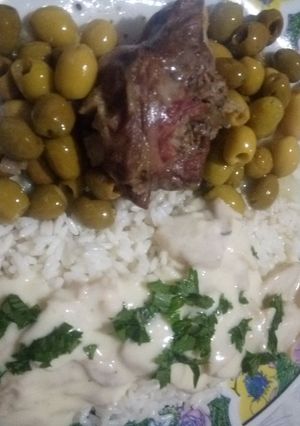 صورة لوصفة داند بالزيتون والفطر