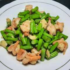 A picture of Buncis cah udang.