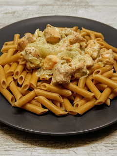 Foto principal de Pasta con salmón