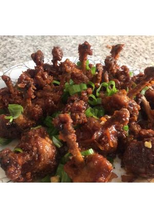 A picture of Chicken wings Lollipops.