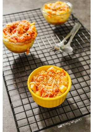 Foto resep Salty Bread Pudding