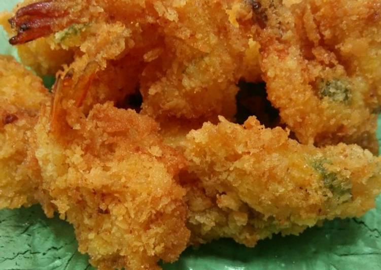 Resep Udang goreng crispy😘 yang Bikin Ngiler