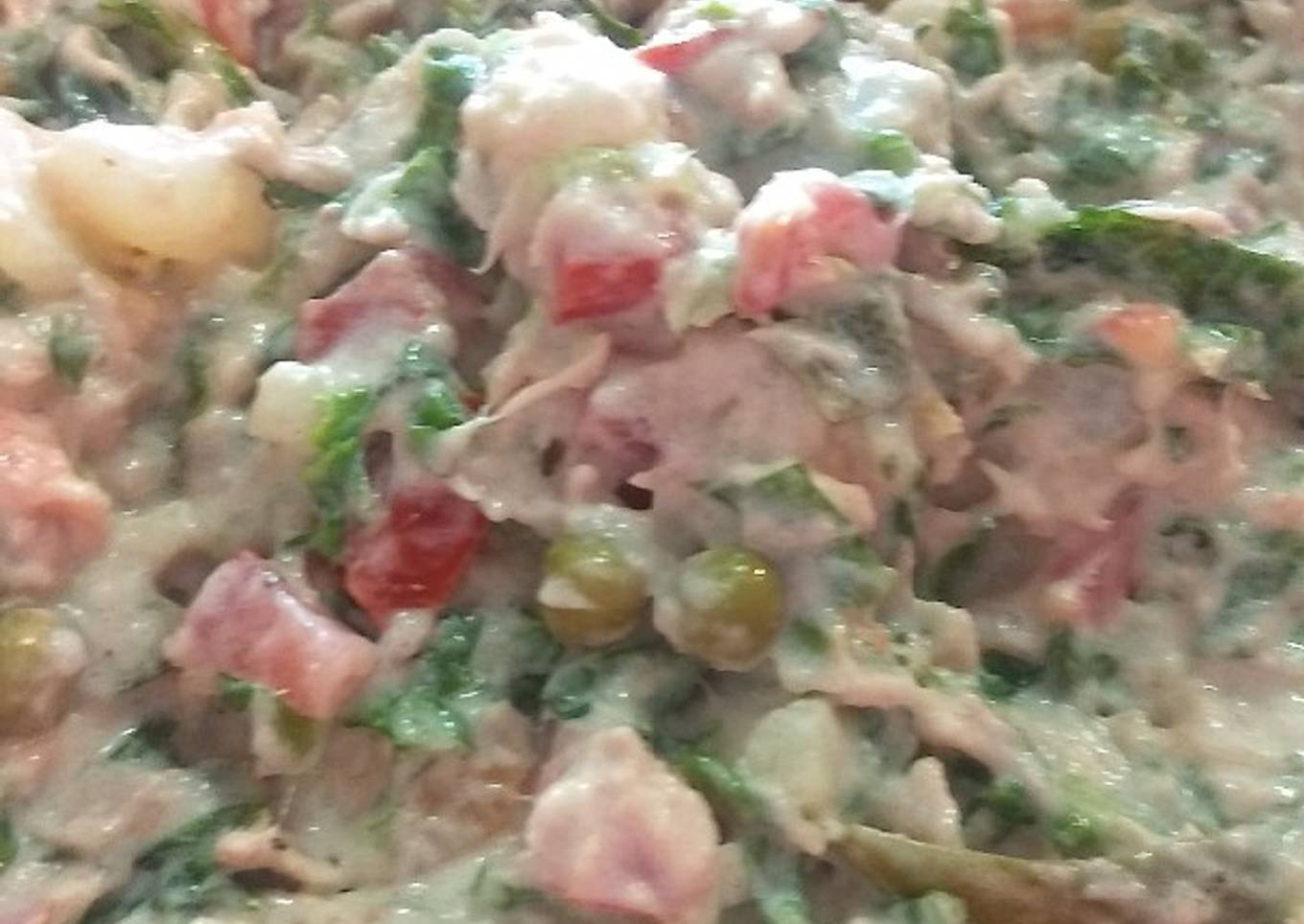Ensalada atún cremayonesa