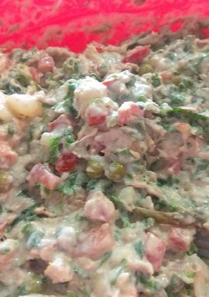 Una foto de Ensalada atún cremayonesa