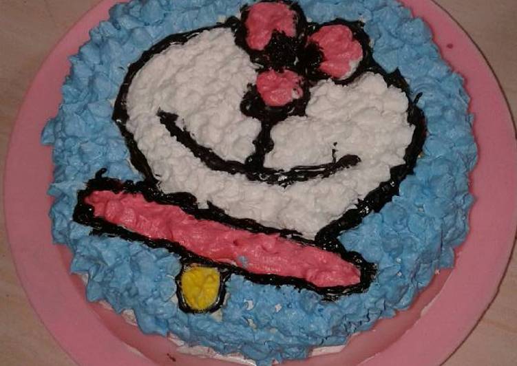 Rahasia Memasak Kue tart doraemon perdana yang Lezat