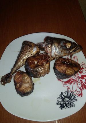 A picture of Fried Mackerel Fish.