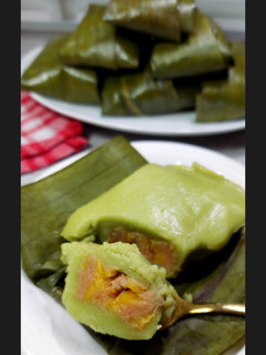Foto resep Nagasari Pisang Pandan (470)