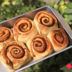 A picture of Cinnamon rolls.