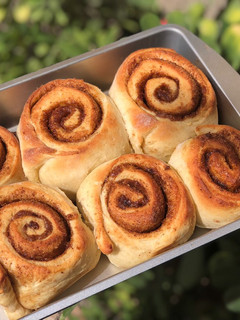 A picture of Cinnamon rolls.