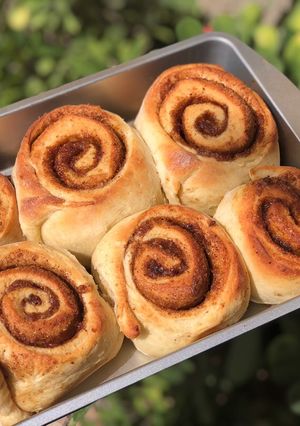 A picture of Cinnamon rolls.