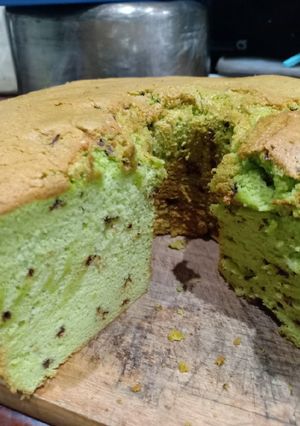 Foto resep Chiffon asli endapan pandan