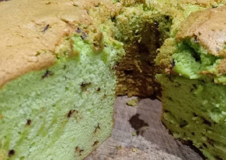 Chiffon asli endapan pandan