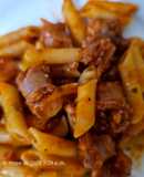 Macarrones con salchichas