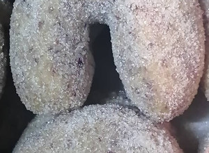 Una foto de Galletas Cuernitos de Arándano