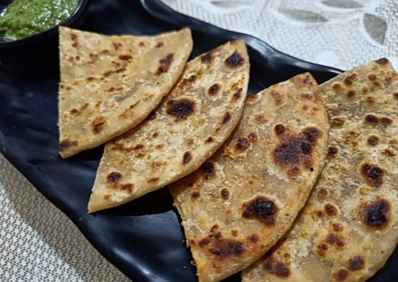 Chestnuts paratha