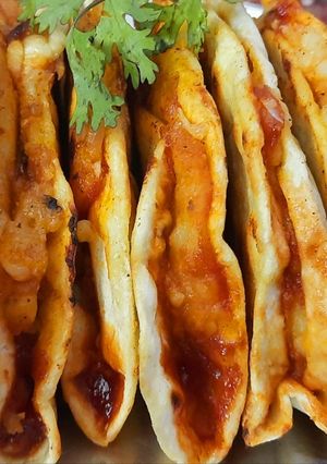 Mexican potato tacos செய்முறை முக்கிய புகைப்படம்