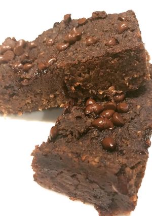 Foto resep Vegan Brownies/ black bean brownies