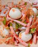 Bánh Tráng Trộn Jambon Sốt Sa Tế