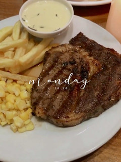 Foto resep Ribeye Steak ala Resto with Mushroom sc. (holycow)