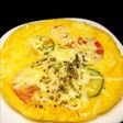 Torti pizza de pepino y tomate