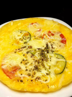 Una foto de Torti pizza de pepino y tomate