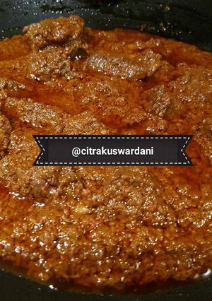 Foto resep Rendang Padang (Rice Cooker)
