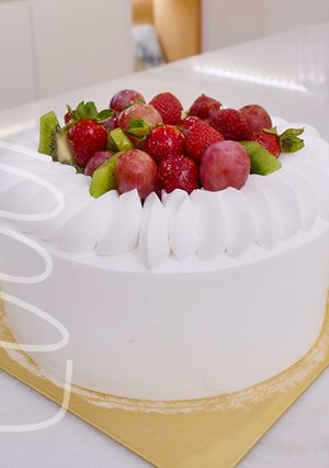 Foto resep Vanilla Fruit Cake