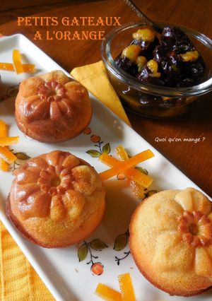 Une photo de Petits gâteaux à l'orange