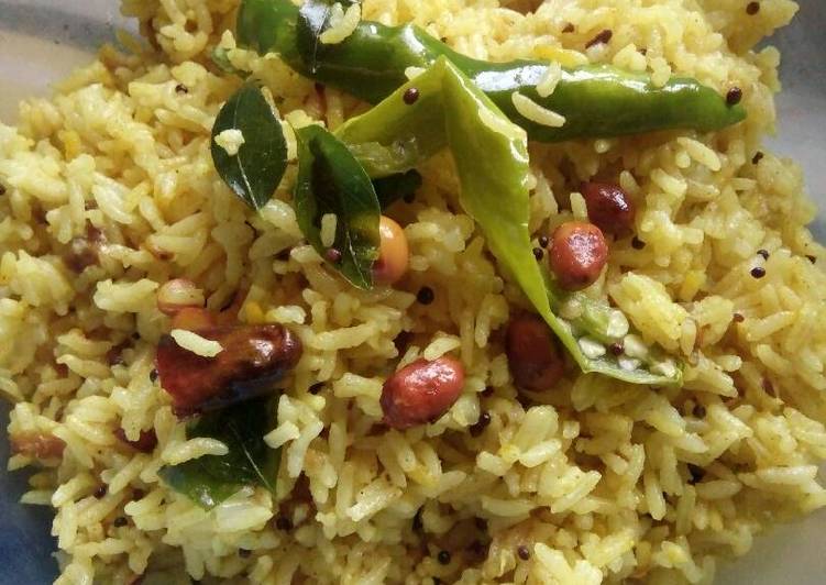 Recipe: Yummy Pulihora Andhra Style