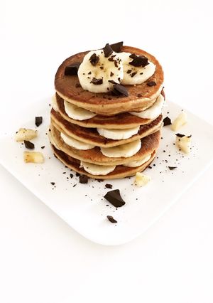 Une photo de Pancakes banane