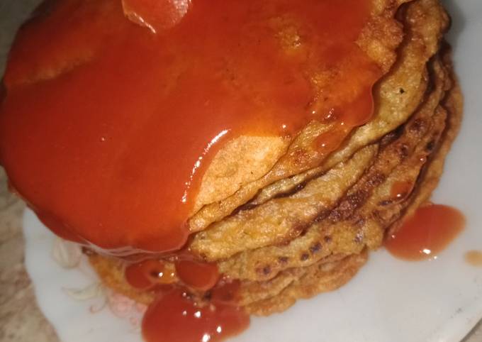 Recipe of Ultimate Spicy Potato Pancakes🍽