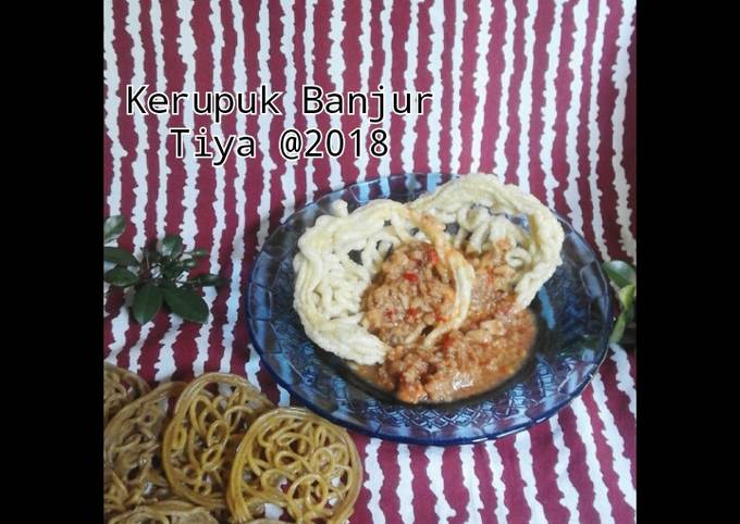 Kerupuk Banjur (Sambal Oncom)