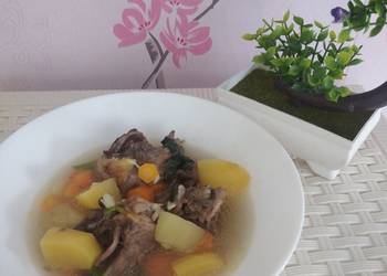 Resep Unik Sup tulang ayam Enak Sederhana