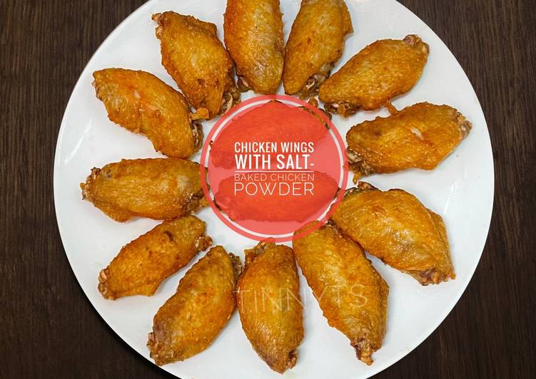 Resep Chicken wings with Salt-baked chicken powder Cepat