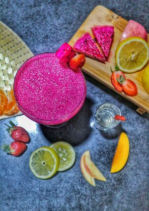 Foto resep Mix Dragon Fruit Juice