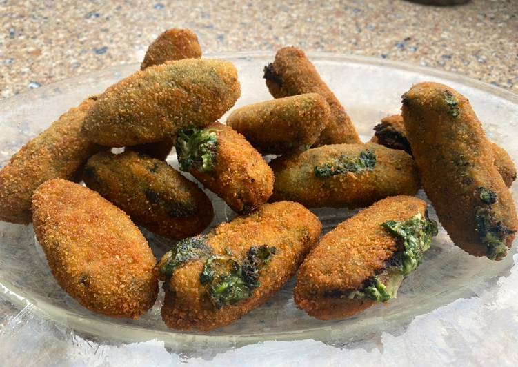 Croquetas de espinacas