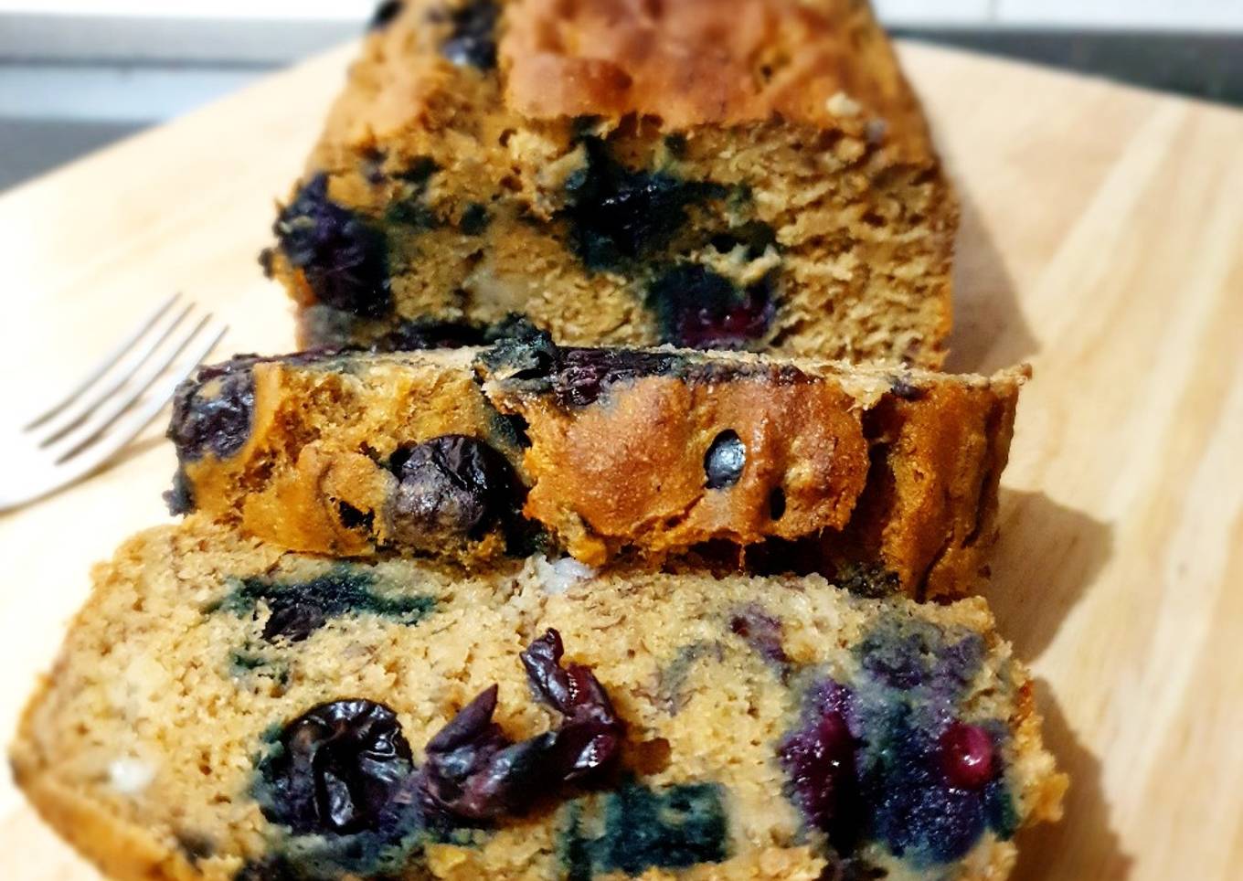 Blueberry Banana Bread