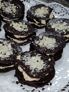 Una foto de Milhojas de turrón