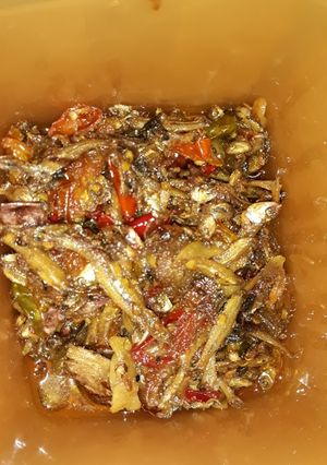 Foto resep Tumis teri basah pedas manis 😁