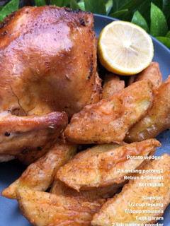 Foto resep Potato wedges
